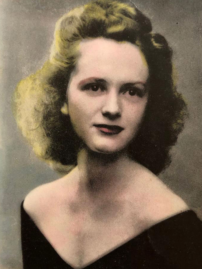 Yearbook photo, Memphis State College, 1944.