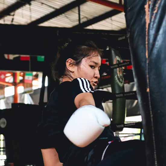 Kyrgyzstan: Farida Abdueva, Muay Thai fighter