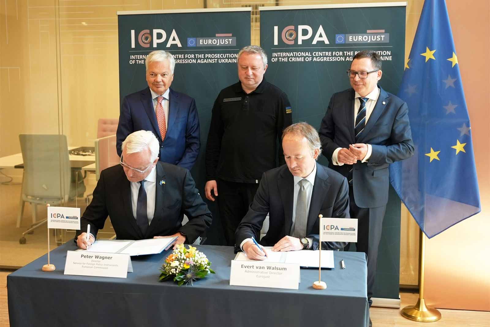 The International Centre for the Prosecution of the Crime of Aggression against Ukraine (ICPA) started its operations in the Hague, hosted by the European Union Agency for Criminal Justice Cooperation (Eurojust). © Eurojust