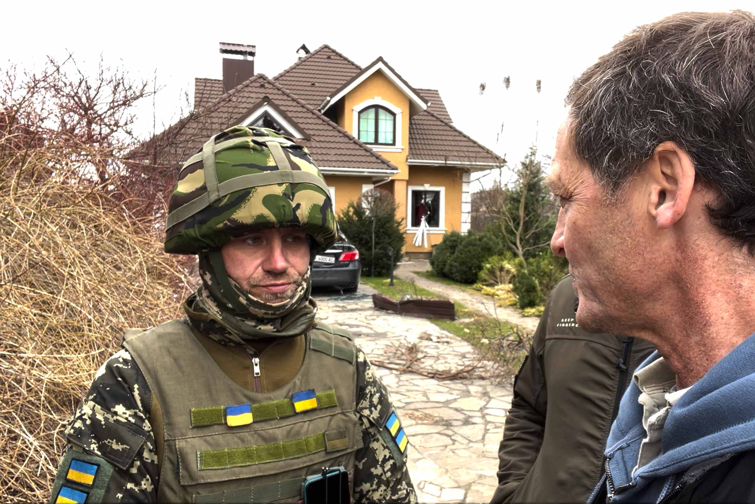 Ruslan, the head of the army detail, said that his group had so far found more than 40 bodies of Ukrainian civilians. © IWPR